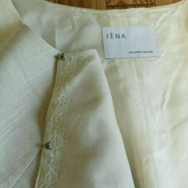 IENA(イエナ)の極美品＊IENA＊フレアスリーブ＊ジャケット＊ レディースのジャケット/アウター(ノーカラージャケット)の商品写真