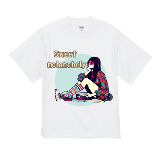 ハイクオリティー Tシャツ L 女の子 レトロ ノスタルジック(Tシャツ/カットソー(半袖/袖なし))