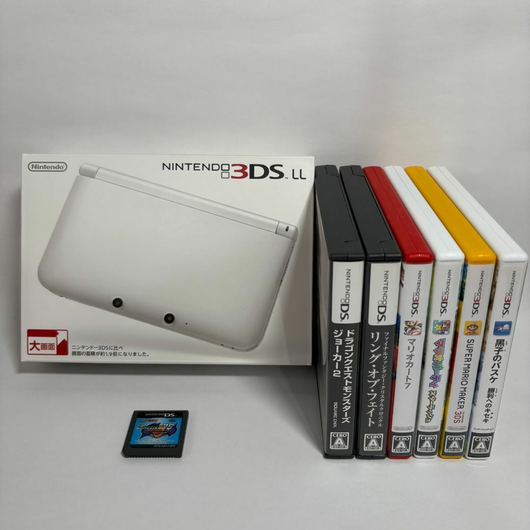 ニンテンドー3DS - ニンテンドー3DS LL本体 ゲームソフト７本 まとめ売り 匿名配送