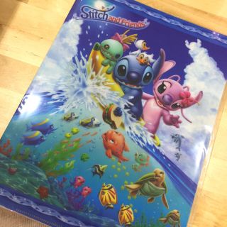 スティッチ(STITCH)のディズニー♡スティッチ 見開き型クリアファイル(クリアファイル)