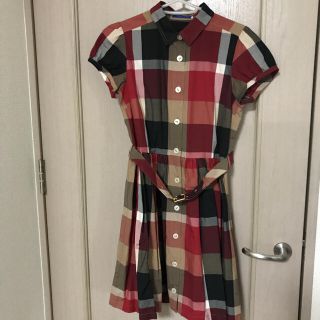 バーバリー(BURBERRY)のブルーレーベル◎シャツワンピ(ひざ丈ワンピース)