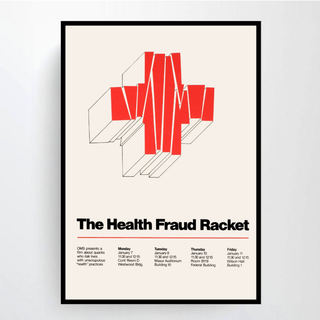 08.ヴィンテージポスター　The Health Fraud Racket(その他)