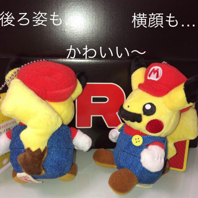 マリオピカチュウ キーチェーン ポケモン ポケモンセンター ぬいぐるみ