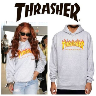 スラッシャー(THRASHER)のTHRASHER スラッシャー／ファイヤーロゴ／パーカー(パーカー)