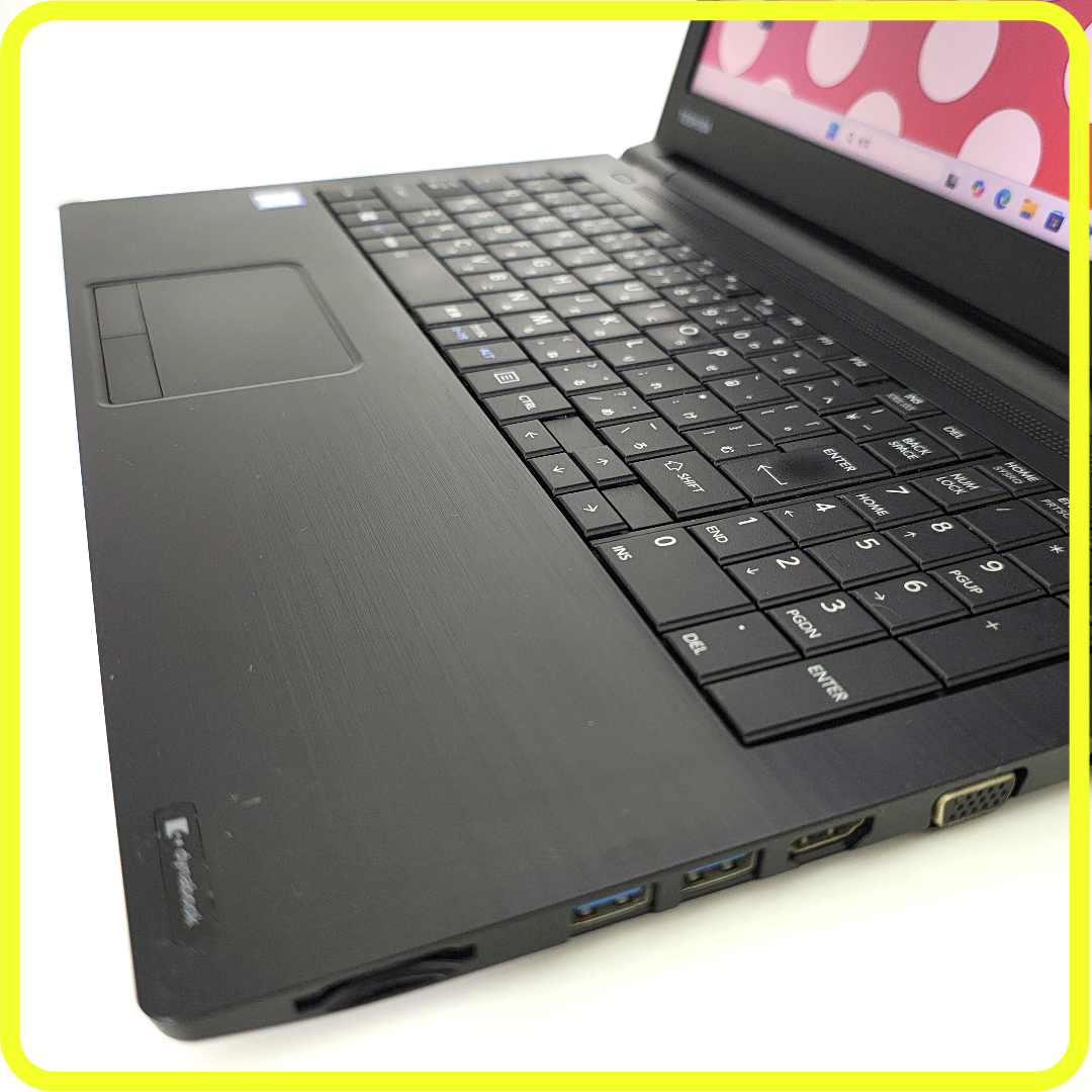 東芝 - 第7世代 windows11 ノートパソコン⭐️新品SSD256GB 598