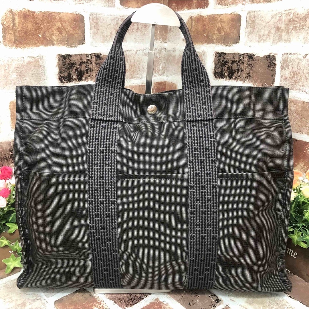 ⭐️極美品⭐️エルメスエールラインMMトートバッグメンズレディース