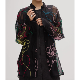 Ameri MEDI DAY DREAM SHEER SHIRT(シャツ/ブラウス(長袖/七分))