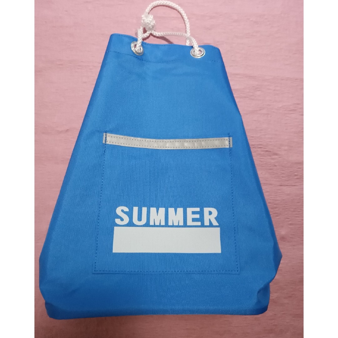 新品未使用 水泳バッグ 小学校プール キッズ/ベビー/マタニティのこども用バッグ(その他)の商品写真