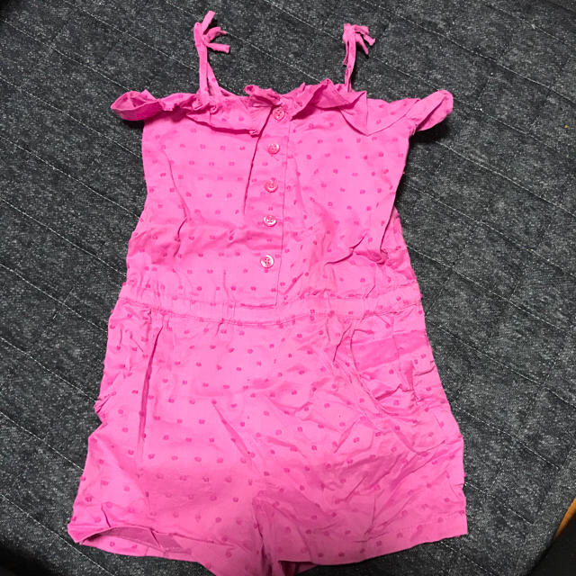 babyGAP(ベビーギャップ)のbaby Gap キャミロンパース ２Ｔ キッズ/ベビー/マタニティのキッズ服女の子用(90cm~)(パンツ/スパッツ)の商品写真