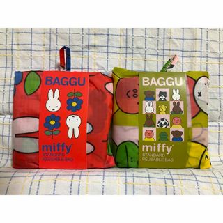 BAGGU スタンダートmiffy and Friends フラワー 2コ