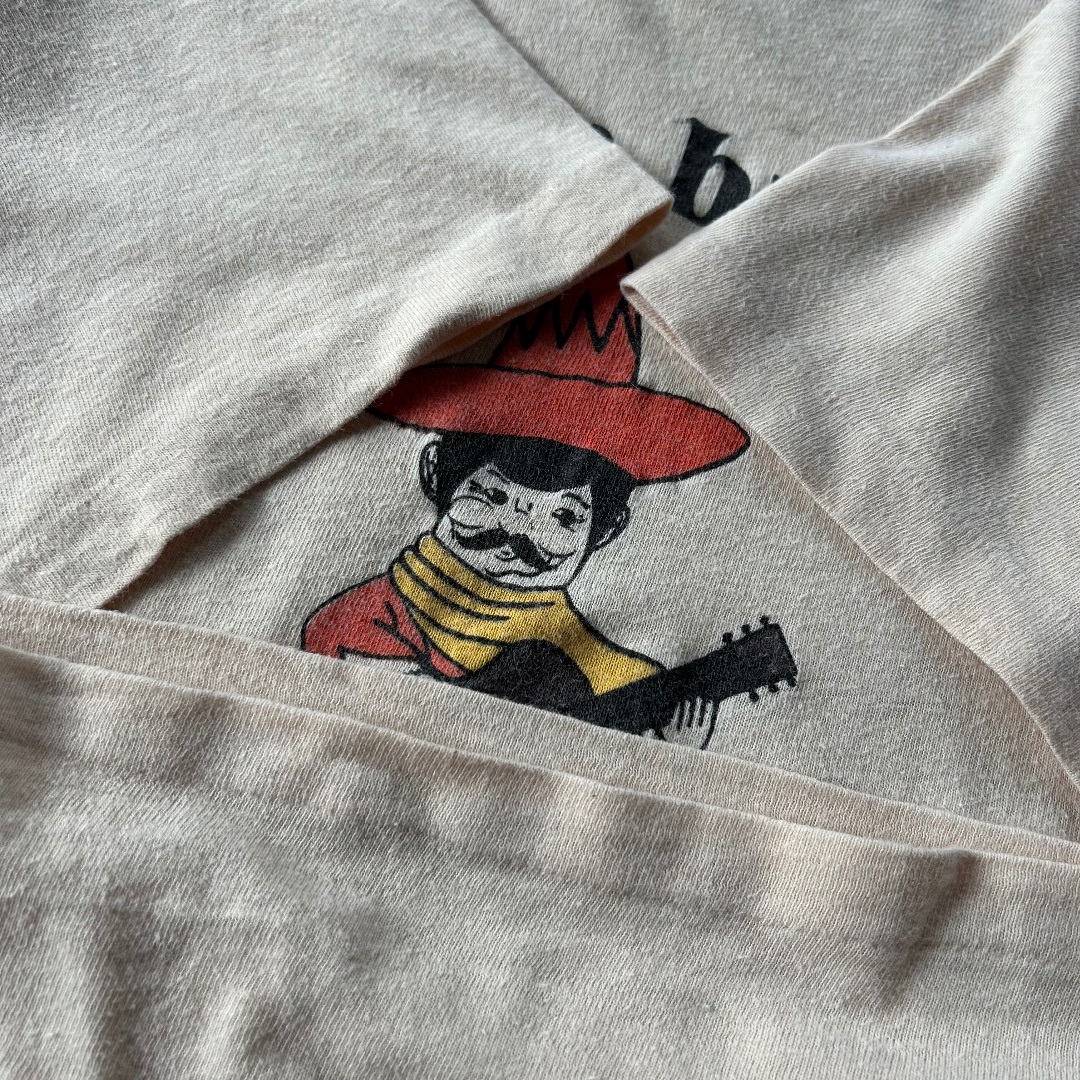 Hanes(ヘインズ)の70s80s Hanes 企業tシャツ/メッセージtシャツ USA製 ベージュ  メンズのトップス(Tシャツ/カットソー(半袖/袖なし))の商品写真
