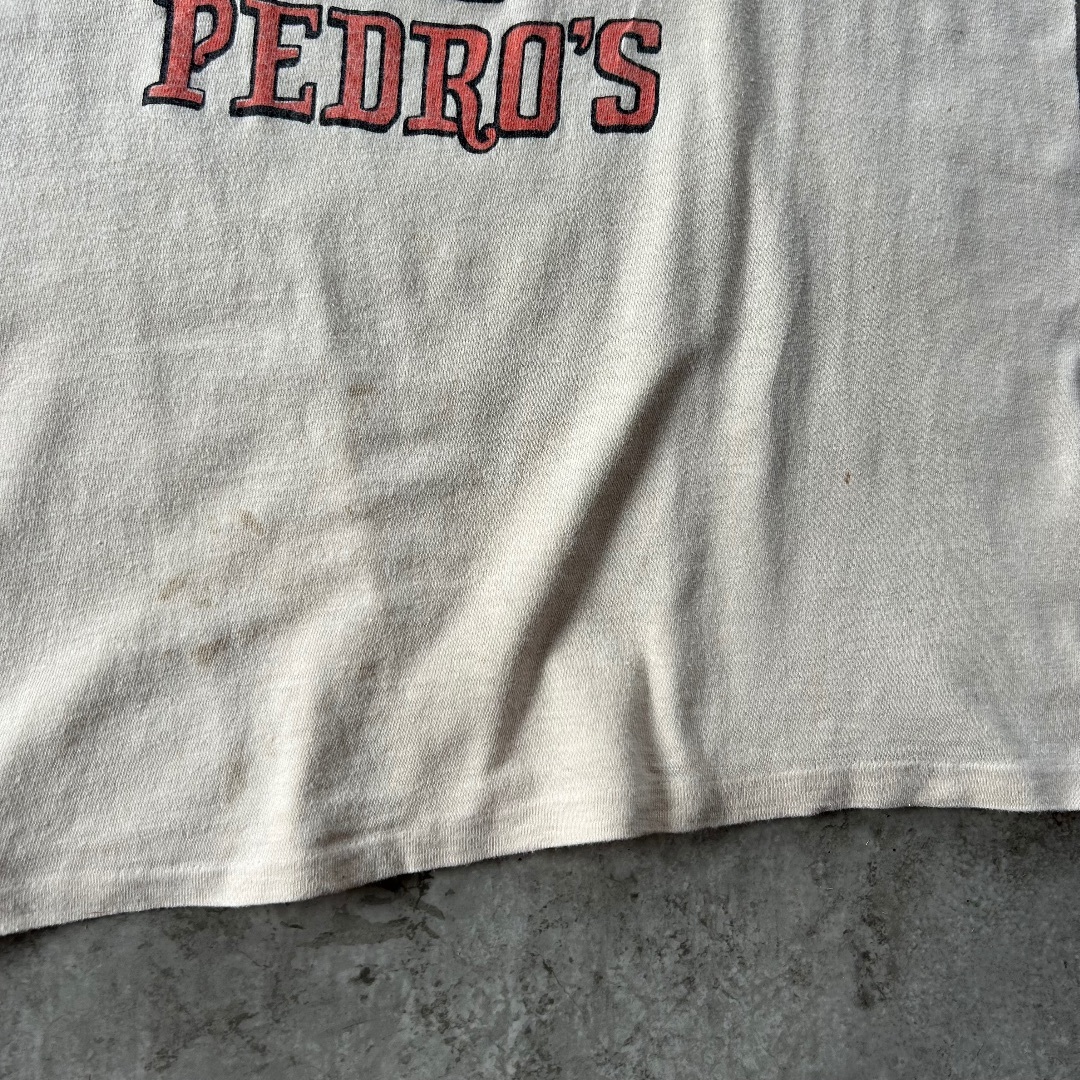 Hanes(ヘインズ)の70s80s Hanes 企業tシャツ/メッセージtシャツ USA製 ベージュ  メンズのトップス(Tシャツ/カットソー(半袖/袖なし))の商品写真