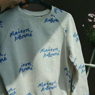 メゾンキツネ(MAISON KITSUNE')のキツネ　ロゴ　スウェット(トレーナー/スウェット)