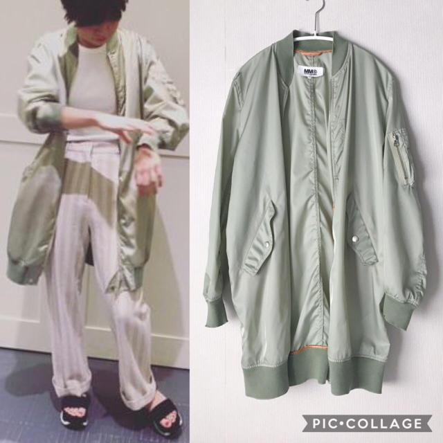 MM6 - MM6 ♡ ロング MA-1 スプリングコートの通販 by 売り切り MM6 - MM6 ♡ ロング MA-1 スプリングコートの通販 by 売り切り