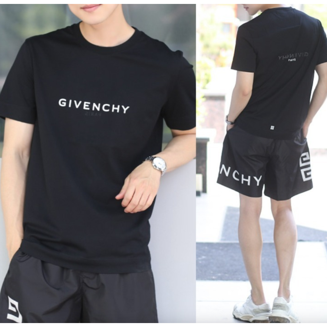 GIVENCHY ジバンシィ リバース スリムTシャツ GIVENCHY ジバンシィ Tシャツ BM71653Y6B メンズ リバース