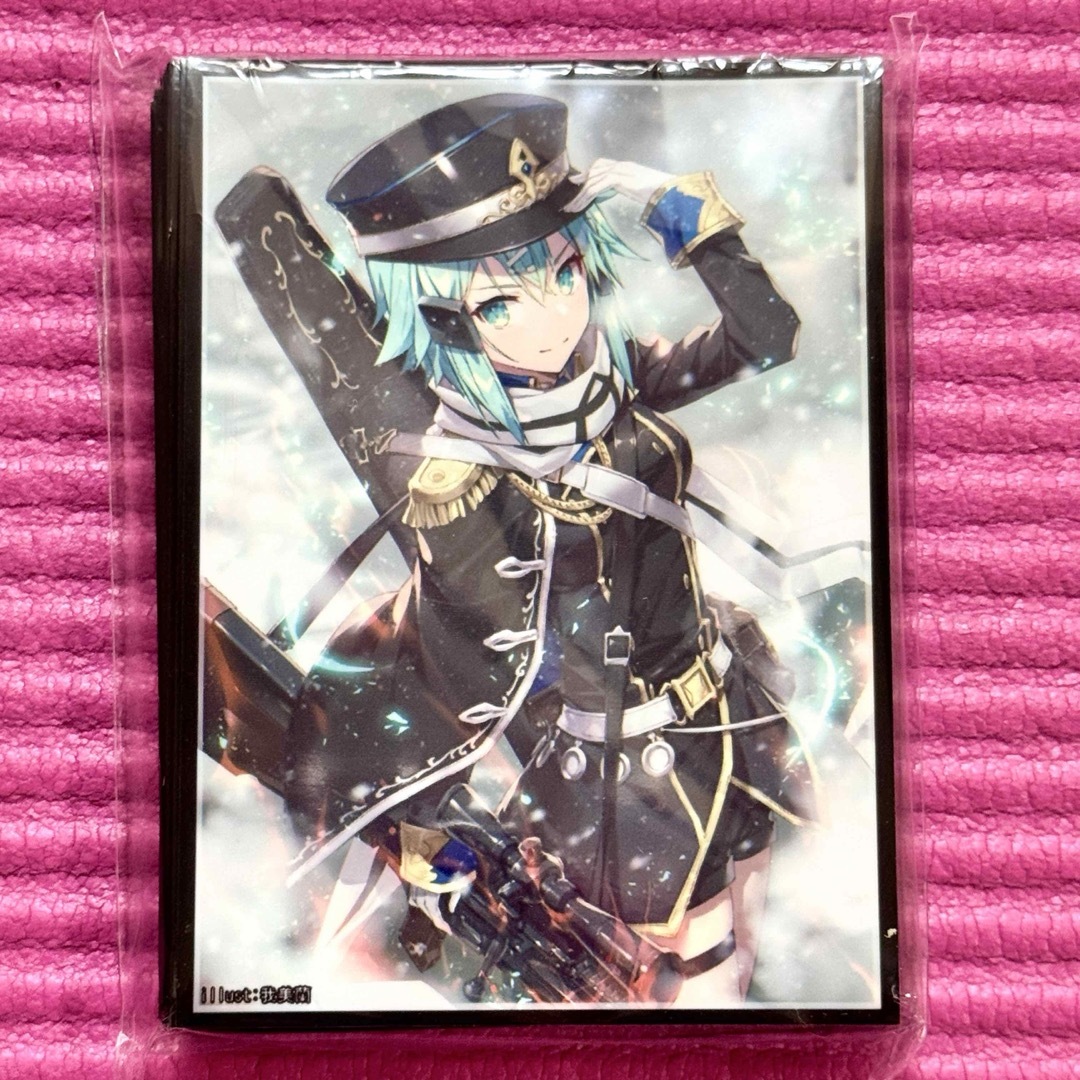 ソードアートオンライン SAO シノン 軍服 フロンティアゲーム カードスリーブ