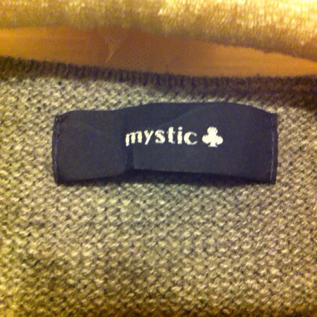 mystic(ミスティック)のmystic◇フリルニット◇グレー レディースのトップス(ニット/セーター)の商品写真