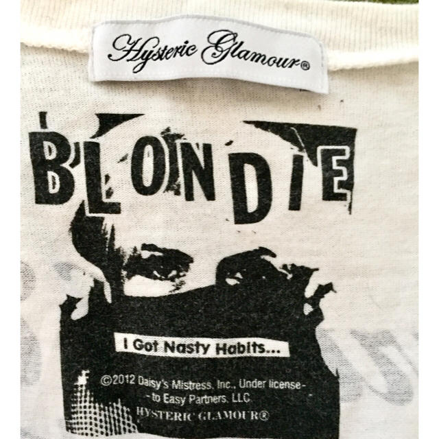 HYSTERIC GLAMOUR(ヒステリックグラマー)の最週末値下げ✳ヒステリックグラマー×blondie ロングTシャツ レディースのトップス(Tシャツ(長袖/七分))の商品写真