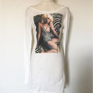 ヒステリックグラマー(HYSTERIC GLAMOUR)の最週末値下げ✳ヒステリックグラマー×blondie ロングTシャツ(Tシャツ(長袖/七分))