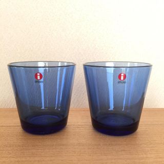 イッタラ(iittala)のイッタラ カルティオ ウルトラマリンブルー タンブラー 2個セット(タンブラー)