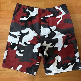 ロスコ　ハーフパンツ　rothco 迷彩　カーゴ　古着