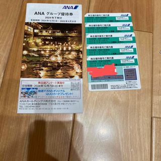 航空券 優待 ANA 5枚