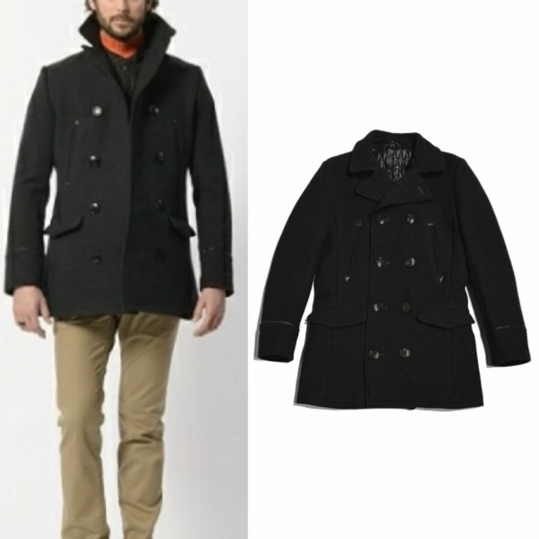 古着★DELUXE★日本製★Pコート★メンズ★ピーコート ATO pコート ピーコート NEW CLASSIC P-COAT メンズ : ZOZOTOWN