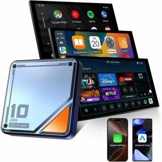 CarPlay AI BOX❣️Android 13搭載 ワイヤレス 技適認証済(カーナビ/カーテレビ)