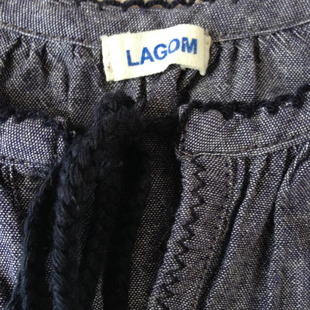 LAGOM(ラーゴム)の値下げ❗️美品！LAGOM チュニック 100㎝ キッズ/ベビー/マタニティのキッズ服女の子用(90cm~)(ワンピース)の商品写真