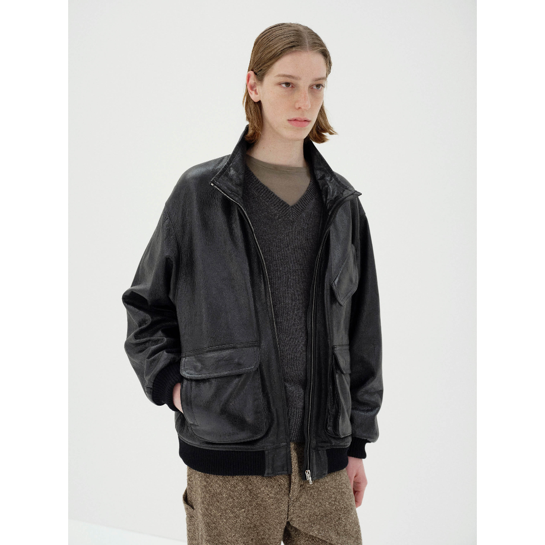 ジャケット・アウター 25aw AURALEE LAMB LEATHER ZIP BLOUSON 5 AURALEE 25AW LAMB LEATHER ZIP BLOUSON 4 - メルカリ