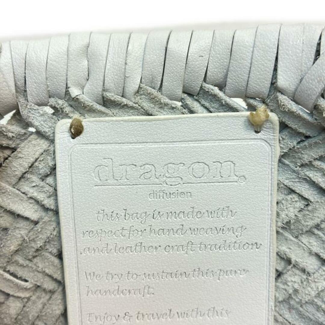 dragon diffusion ドラゴンディフュージョン トートバッグ 白 dragon DIFFUSION TRIPLE JUMP BASKETトートバッグ｜トゥモローランド