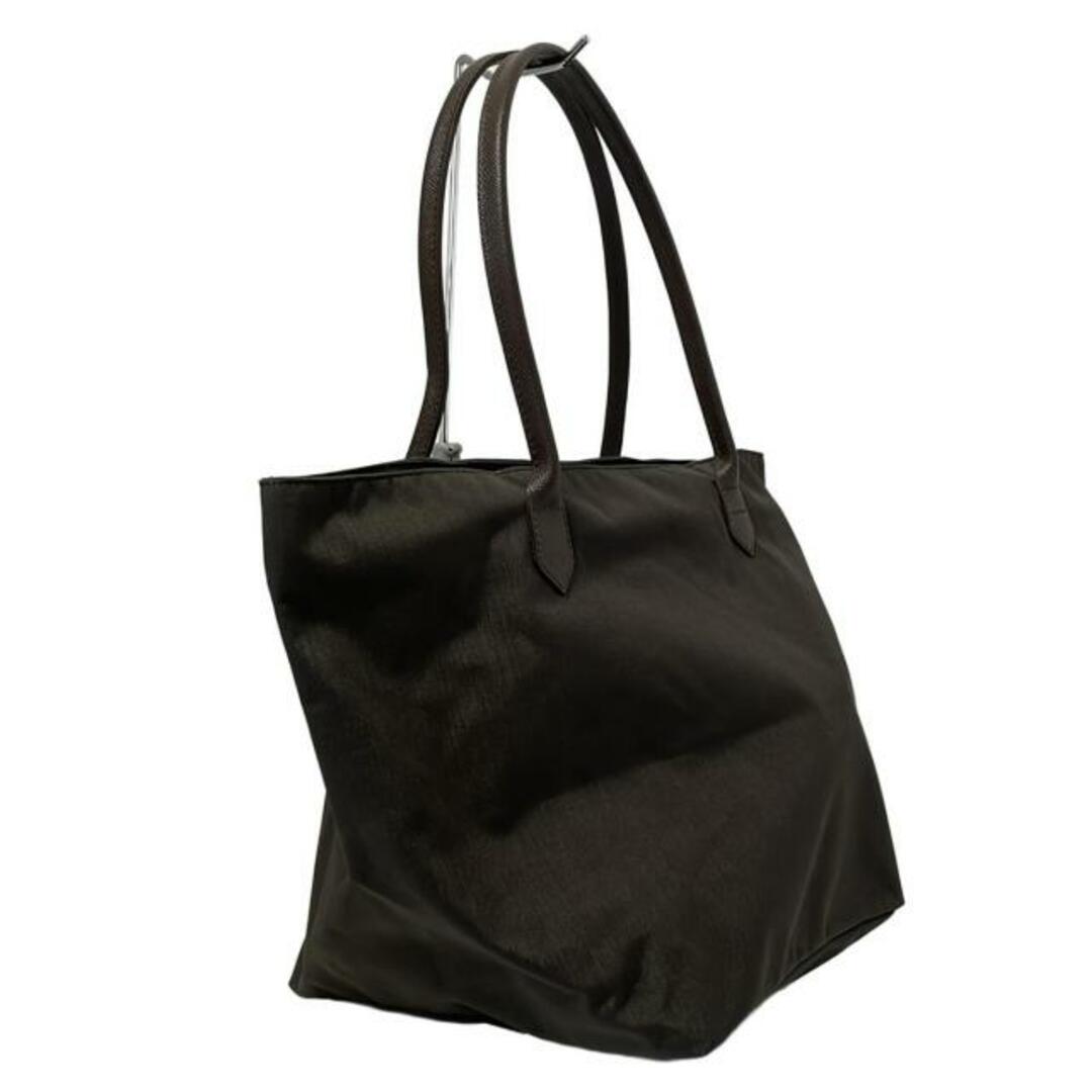 Herve Chapelier(エルベシャプリエ)のHerve Chapelier(エルベシャプリエ) ショルダーバッグ - ダークブラウン NDライン レザー レディースのバッグ(ショルダーバッグ)の商品写真