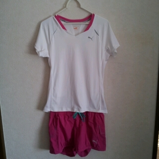 プーマ(PUMA)のプーマ  ランニングウェア  セット(Tシャツ(半袖/袖なし))