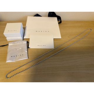 マリハ(MARIHA)の【MARIHA/マリハボールチェーンネックレス 90cm silent rain(ネックレス)