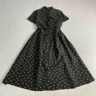 トリココムデギャルソン(tricot COMME des GARCONS)の美品 トリココムデギャルソン ワンピース フリル ロングワンピース(ロングワンピース/マキシワンピース)