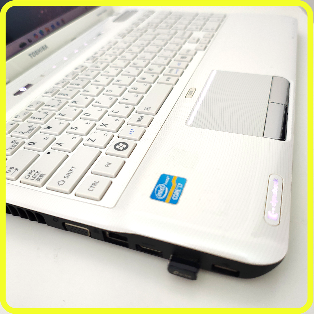 【お買得】Win11 Corei7 東芝ノートパソコン SSD512GB 東芝 - Core i7 新品SSD512GB⭐️windows11ノートパソコン 612の