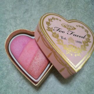 トゥフェイス(Too Faced)のToo Faced ハート型チーク(その他)