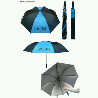 アディダス(adidas)のアディダス UVアンブレラ(折りたたみ傘) 73cm ゴルフ傘かさ日傘晴雨兼用(その他)