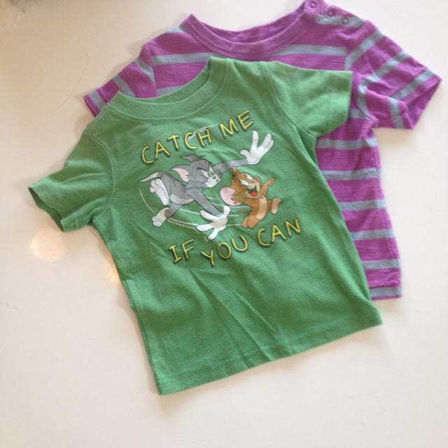 GAP Kids(ギャップキッズ)のキッズTシャツ2枚 キッズ/ベビー/マタニティのキッズ服男の子用(90cm~)(その他)の商品写真