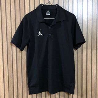 ナイキ ジョーダン ポロシャツ Sサイズ 黒