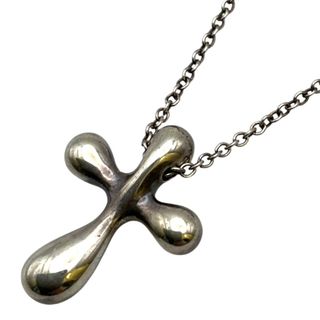 ティファニー(Tiffany & Co.)の　ティファニー TIFFANY＆CO ティドロップクロスネックレス シルバー SV925 ジュエリー(ネックレス)