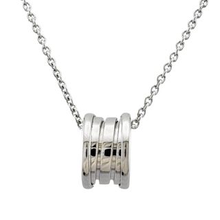 ブルガリ(BVLGARI)のブルガリ B-zero1. ネックレス 18金 K18ホワイトゴールド レディース BVLGARI  中古(ネックレス)