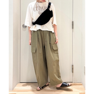 サマンサモスモス(SM2)の 【新品未着用】Samansa Mos2/SM2 カーゴパンツ　サマンサモスモス(ワークパンツ/カーゴパンツ)