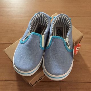 ヴァンズ(VANS)の♡新品未使用♡バンズ♡キッズスリッポン♡18センチ(スリッポン)