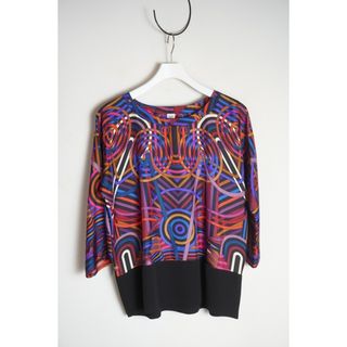 エルメス(HERMES)の極美品 正規 HERMES エルメス シルク スカーフ カットソー 725P▲(Tシャツ/カットソー(七分/長袖))