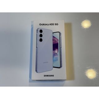 ギャラクシー(Galaxy)の【SIMフリー】Galaxy A55 5G 8/256 アイスブルー【新品】(スマートフォン本体)