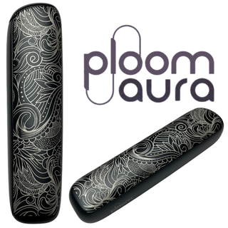 プルームテック(PloomTECH)の新品未使用 Ploom AURA プルームオーラ レーザー加工 エスニック柄(タバコグッズ)