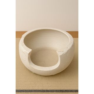 風炉　白　茶道