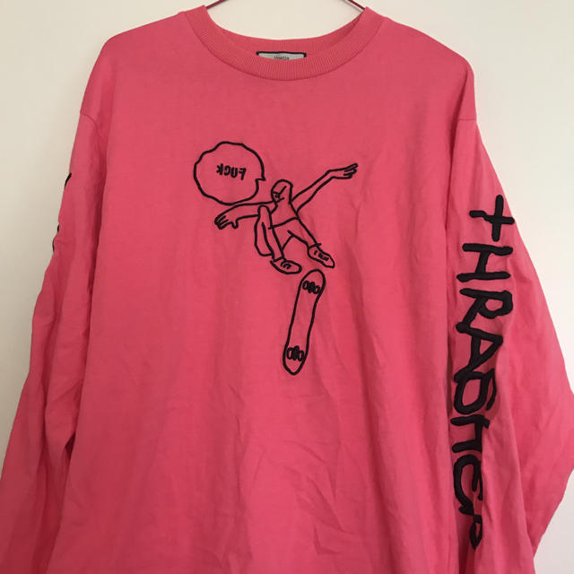 jouetie(ジュエティ)のjouetie×THRASHERコラボロンT レディースのトップス(Tシャツ(長袖/七分))の商品写真