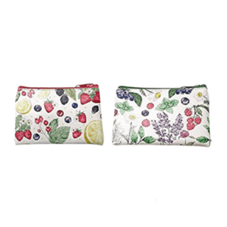 🔹値下げ🔹廃番品🔹美品🔹新品🔹未使用　ポーチ×２点　ベリー＆ハーブ